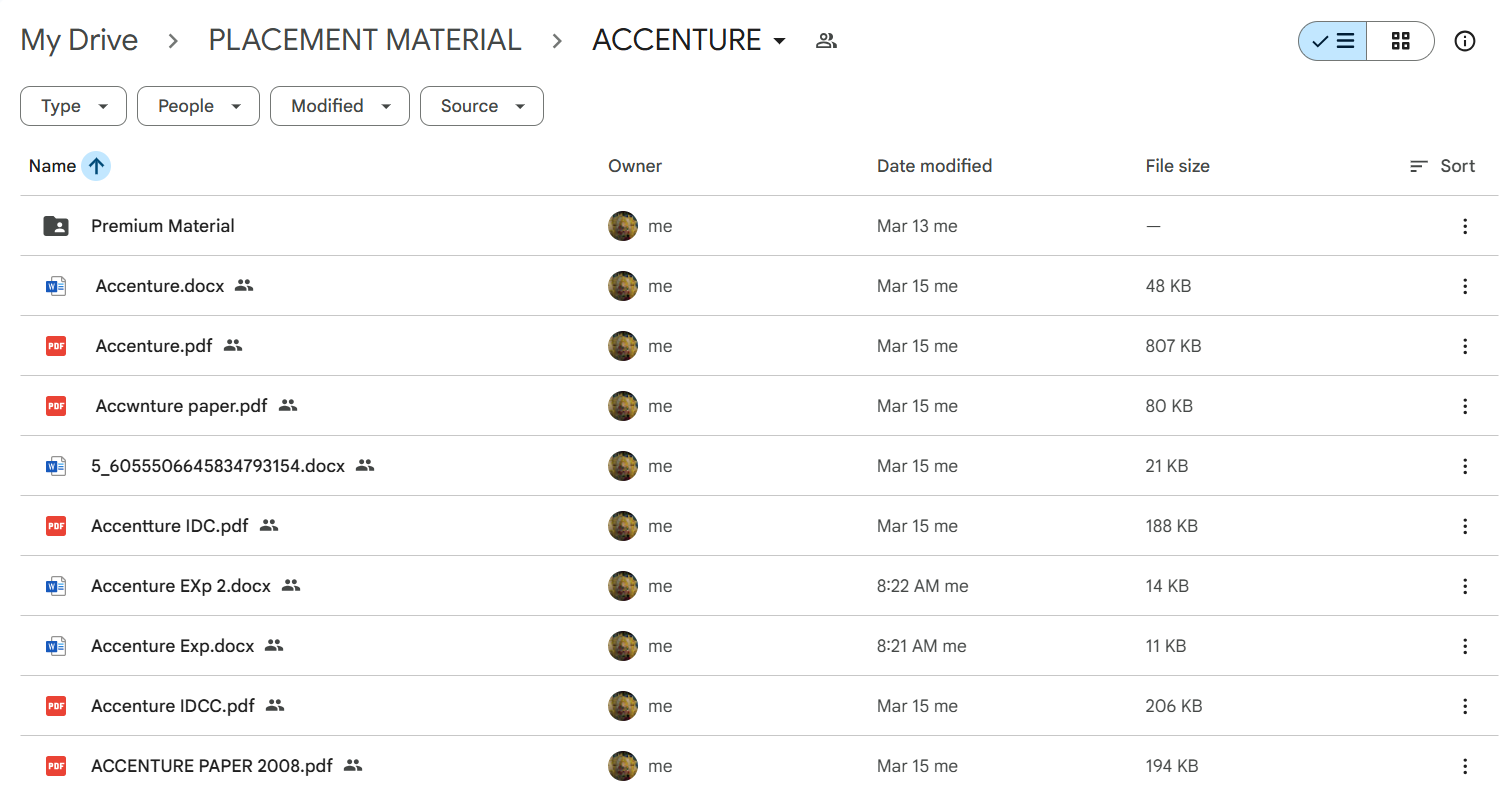 Accenture Sample Content