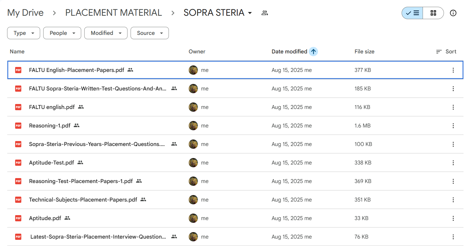 Sopra Steria Sample Content
